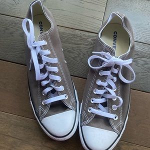 Converse Gray and White lace up, Size 10.50.  New
